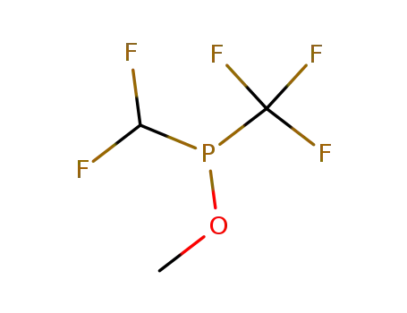 Difluormethyl-trifluormethyl-phosphinigsaeure-methylester