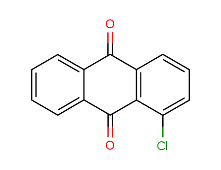 Molecular Structure of 82-44-0 (1-Chloro anthraquinone)