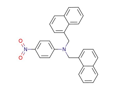 bis(naphthalen-1-ylmethyl)(4-nitrophenyl)amine