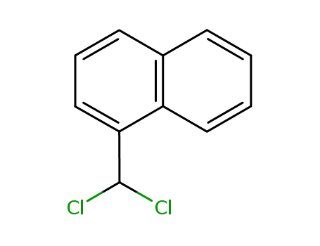 Molecular Structure of 17180-26-6 (Naphthalene, 1-(dichloromethyl)-)