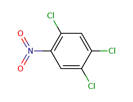 Molecular Structure of 89-69-0 (1,2,4-Trichloro-5-nitrobenzene)