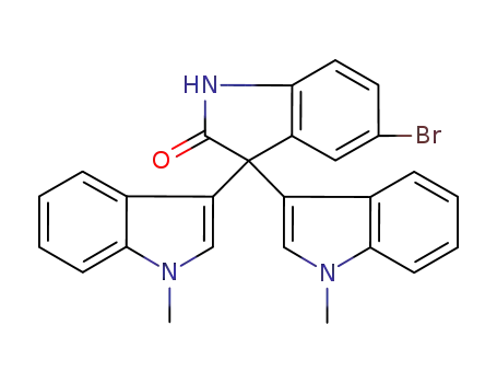 5-bromo-3,3-bis(1-methyl-1H-indol-3-yl)indolin-2-one