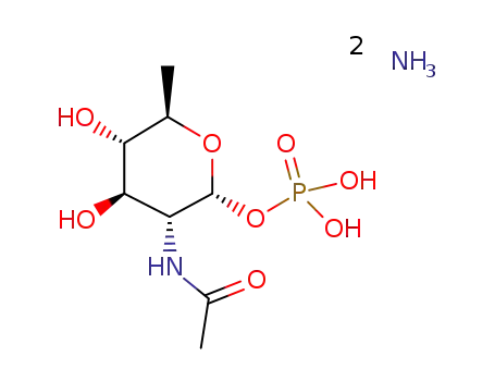 ammonium 2-acetamido-2,6-dideoxy-α-D-glucopyranosyl-1-phosphate