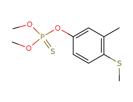 Molecular Structure of 55-38-9 (Fenthion)
