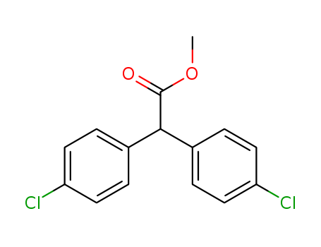 Benzeneacetic acid,4-chloro-a-(4-chlorophenyl)-, methyl ester cas  5359-38-6
