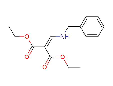 Molecular Structure of 54535-21-6 (diethyl [(benzylamino)methylidene]propanedioate)