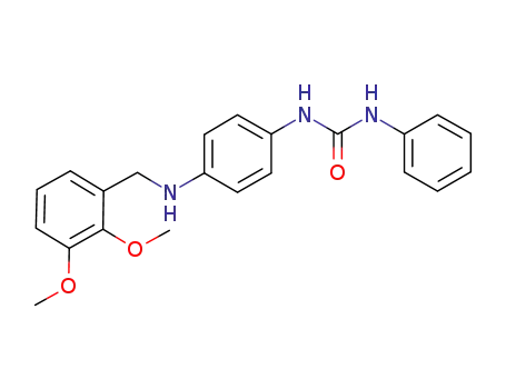 1-[4-(2,3-dimethoxy-benzylamino)phenyl]-3-phenylurea
