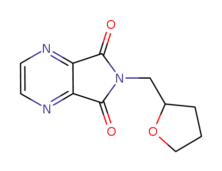 6-((tetrahydrofuran-2-yl)methyl)-6H-pyrrolo[3,4-b]pyrazine-5,7-dione