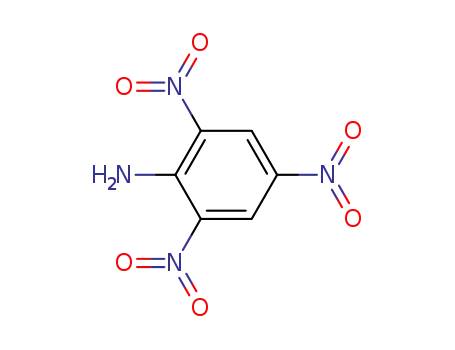 Molecular Structure of 489-98-5 (2,4,6-TRINITROANILINE)