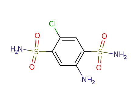 2-amino-5-chloro-benzene-1,4-disulfonic acid diamide