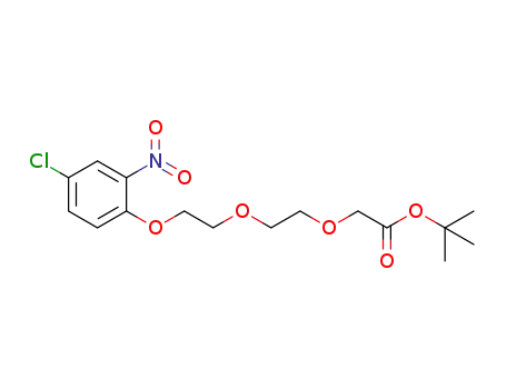 {2-[2-(4-chloro-2-nitrophenoxy)ethoxy]ethoxy}acetic acid tert-butyl ester