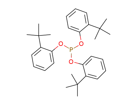 Molecular Structure of 31502-36-0 (Phenol, 2-(1,1-dimethylethyl)-, phosphite)