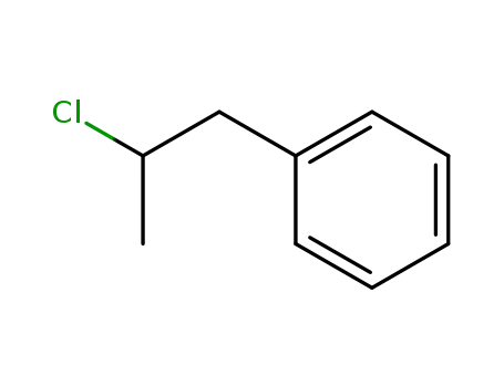 Molecular Structure of 10304-81-1 (2-chloropropylbenzene)