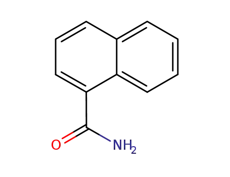 Molecular Structure of 2243-81-4 (NAPHTHALENE-1-CARBOXAMIDE)