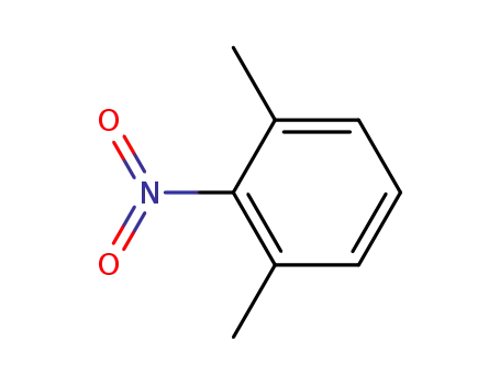Molecular Structure of 81-20-9 (2,6-Dimethyl-1-nitrobenzene)