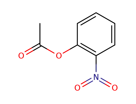 Molecular Structure of 610-69-5 (2-NITROPHENYL ACETATE)