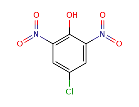 Molecular Structure of 88-87-9 (4-CHLORO-2,6-DINITROPHENOL)