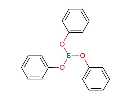 1095-03-0,TRIPHENYL BORATE,Phenylborate ((C6H5O)3B) (7CI);Phenyl borate (6CI);Boron triphenoxide;Triphenoxyborane;Triphenoxyboron;