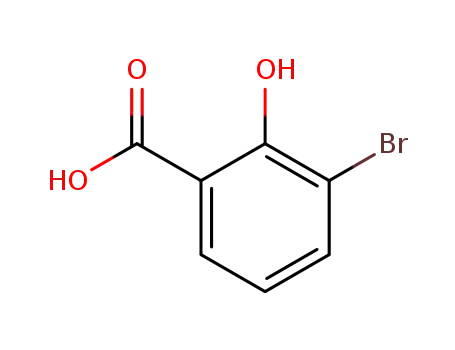 Molecular Structure of 3883-95-2 (3-BROMO-2-HYDROXYBENZOIC ACID)