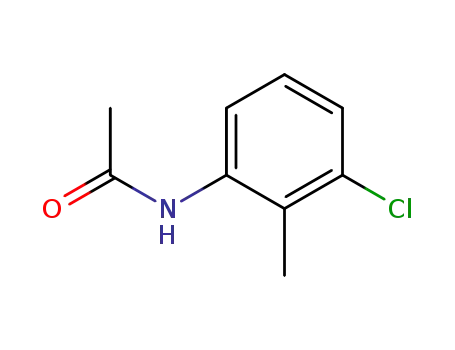 Molecular Structure of 7463-35-6 (3-CHLORO-2-METHYLACETANILIDE)