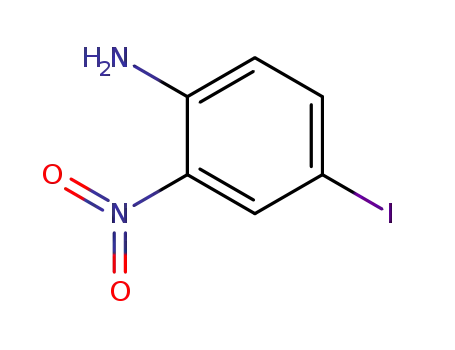 Molecular Structure of 20691-72-9 (4-Iodo-2-nitroaniline)