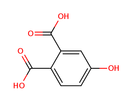 610-35-5,4-Hydroxyphthalic acid,Phthalicacid, 4-hydroxy- (6CI,7CI,8CI);4-Hydroxy-1,2-benzenedicarboxylic acid;4-Hydroxyphthalic acid;