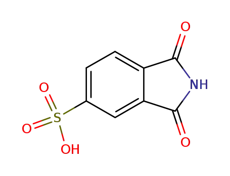 Molecular Structure of 115953-80-5 (1H-Isoindole-5-sulfonic acid, 2,3-dihydro-1,3-dioxo-)