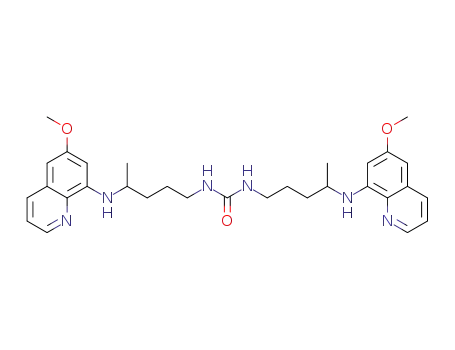 1,3-bis(4-((6-methoxyquinolin-8-yl)amino)pentyl)urea