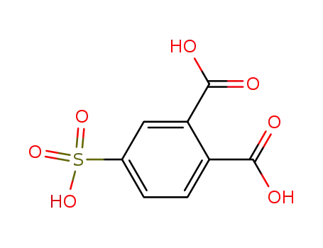 Molecular Structure of 89-08-7 (4-SULFOPHTHALIC ACID)