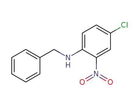 Molecular Structure of 10066-18-9 (N-benzyl-4-chloro-2-nitroaniline)