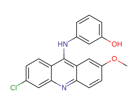 3-(6-chloro-2-methoxyacridin-9-ylamino)phenol