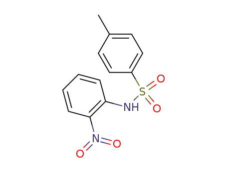 Molecular Structure of 6380-13-8 (4-METHYL-N-(2-NITRO-PHENYL)-BENZENE SULFONAMIDE)