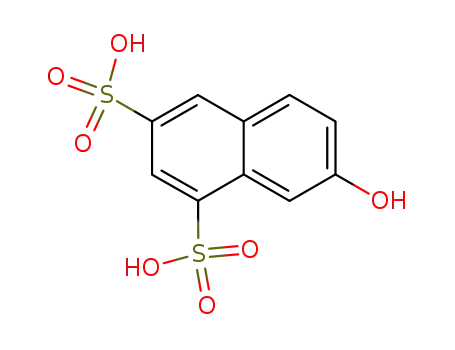Molecular Structure of 118-32-1 (1,3-Naphthalenedisulfonicacid, 7-hydroxy-)