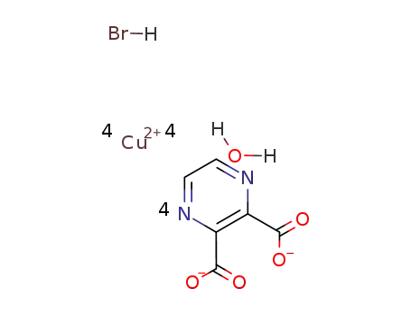 ([Cu(pyrazine-2,3-dicarboxylate)(H2O)]4*HBr)n
