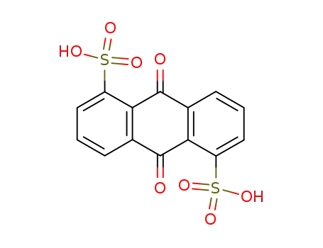 Molecular Structure of 117-14-6 (1 5-ANTHRAQUINONEDISULFONIC ACID)