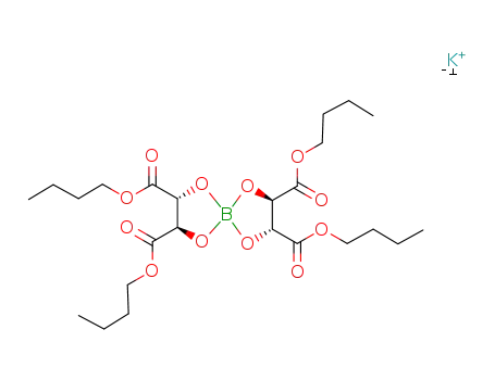 potassium bis(di-n-butyl-L-tartrate(2-)-O,O')borate