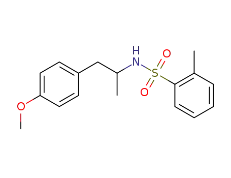 N-[2-(4-methoxyphenyl)-1-methylethyl]-2-methyl-benzenesulfonamide