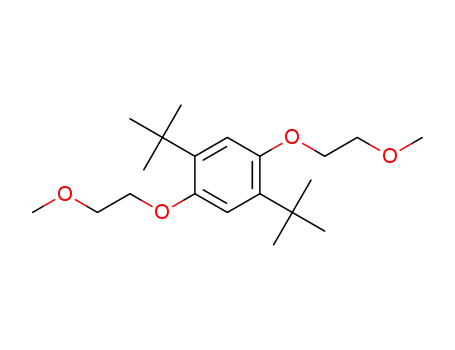 1,4-di-tert-butyl-2,5-bis(2-methoxyethoxy)benzene