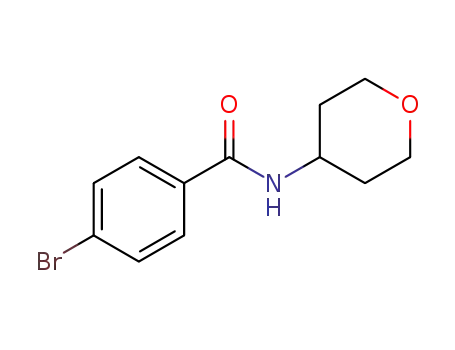 4-bromo-N-(tetrahydropyran-4-yl)benzamide
