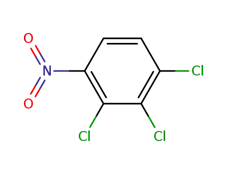 Molecular Structure of 17700-09-3 (2,3,4-TRICHLORONITROBENZENE)