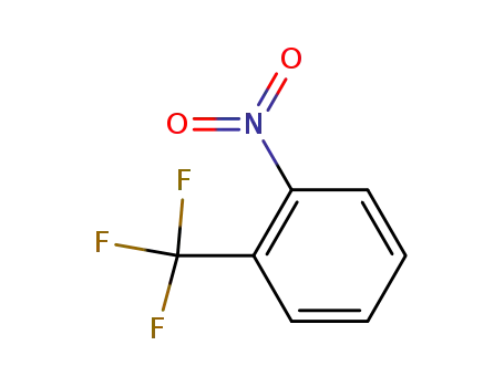 Molecular Structure of 384-22-5 (2-Nitrobenzotrifluoride)
