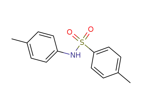 Molecular Structure of 599-86-0 (N-(p-tolyl)-p-toluenesulphonamide)