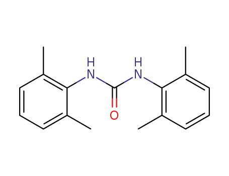 Molecular Structure of 25348-08-7 (Urea, N,N'-bis(2,6-dimethylphenyl)-)