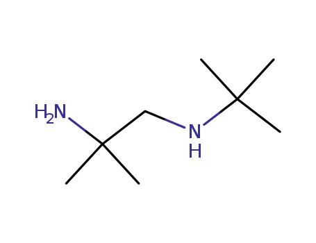 Molecular Structure of 38401-66-0 (N~1~-tert-butyl-2-methylpropane-1,2-diamine)