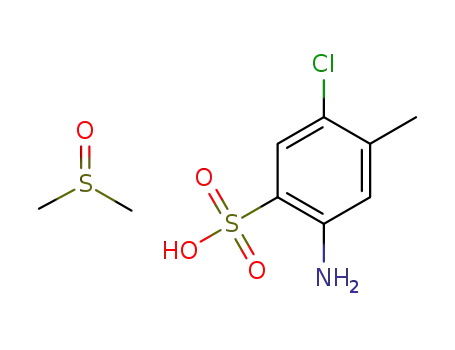 2-ammonio-5-chloro-4-methylbenzenesulfonate dimethyl sulfoxide monosolvate