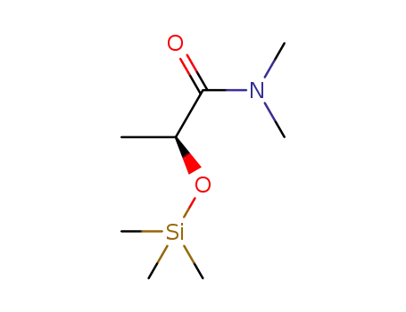 N,N-dimethylamide O-SiMe3-(S)-lactic acid