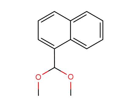 Molecular Structure of 33250-32-7 (1-(Dimethoxymethyl)naphthalene)
