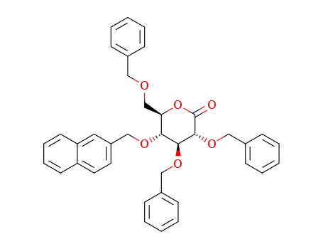 2,3,6-tri-O-benzyl-4-O-((2-naphthyl)methyl)-D-glucono-1,5-lactone
