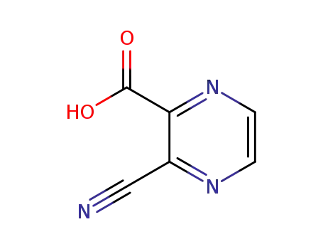 3-cyanopyrazine-2-carboxylic acid