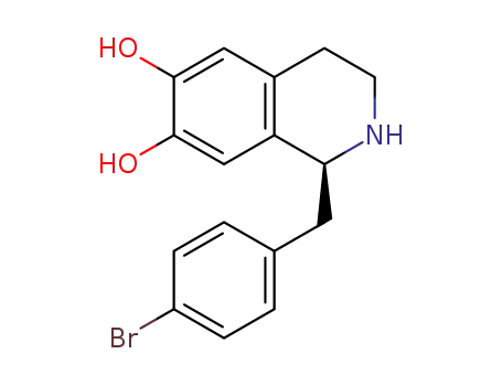 (1S)-1-(4-bromobenzyl)-1,2,3,4-tetrahydroisoquinoline-6,7-diol